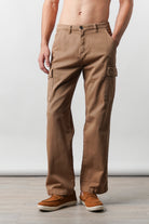 Loose Fit Cargo  - Brown - Mendeez