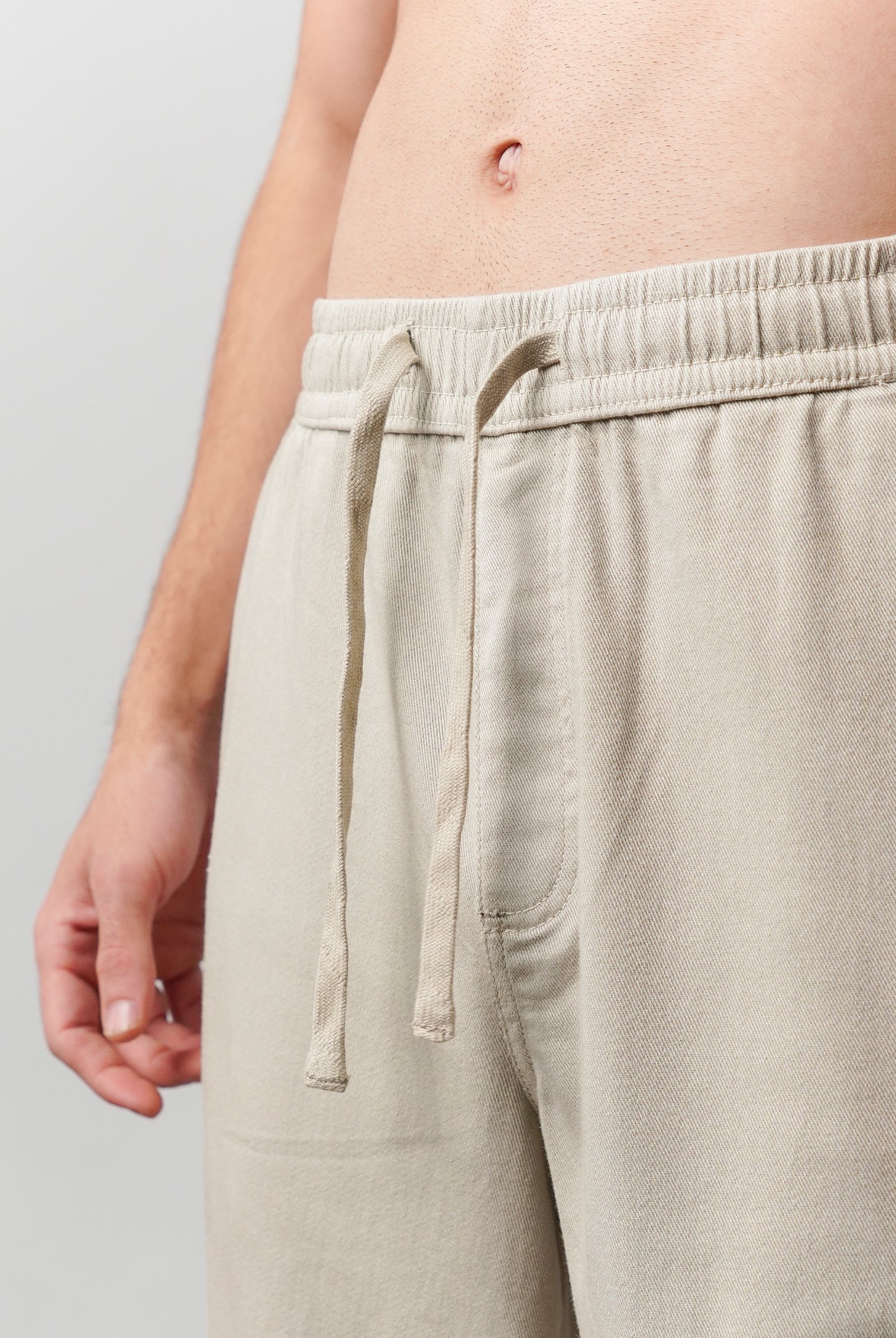 Straight Jogger Pants - Sand - Mendeez