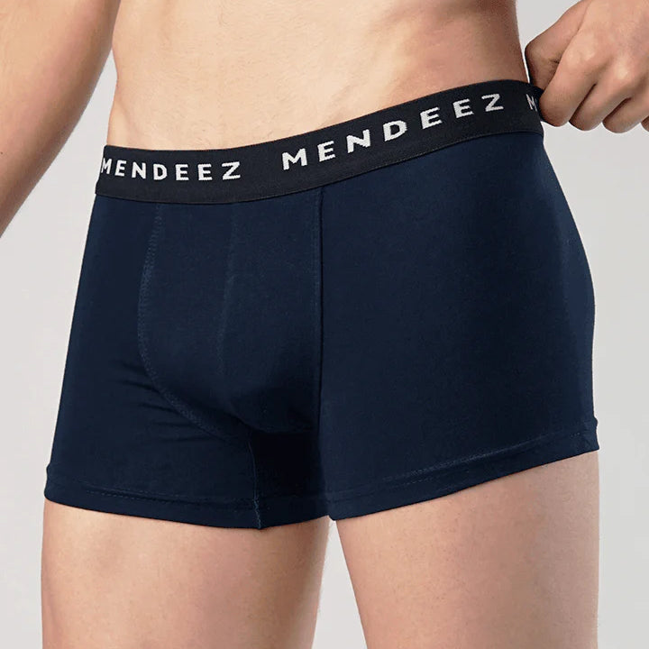 Boxer Trunk - Navy Blue - FA - Mendeez