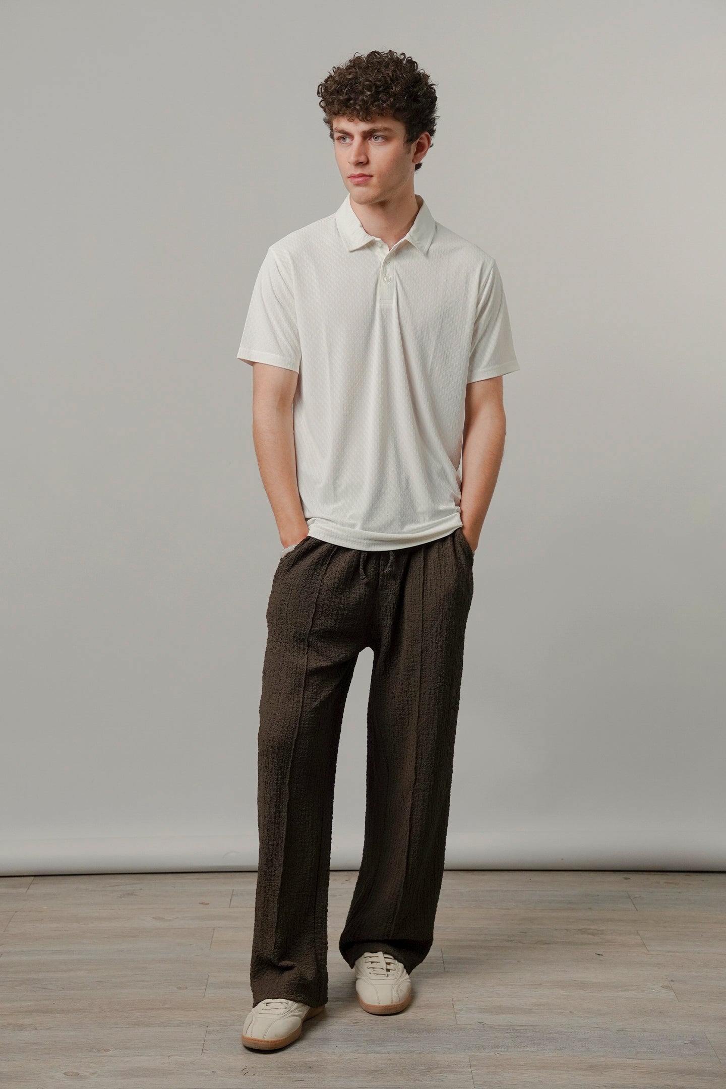 Sports Polo - White - Mendeez