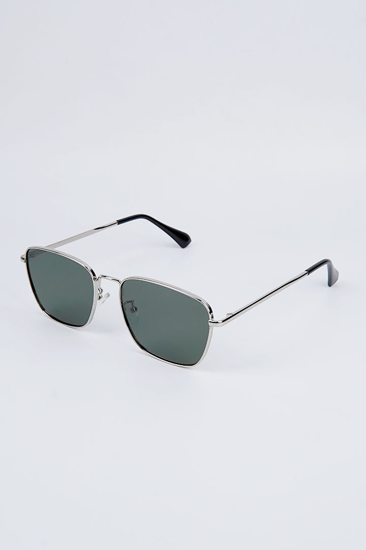Simon Square Sunglasses - Green - Mendeez
