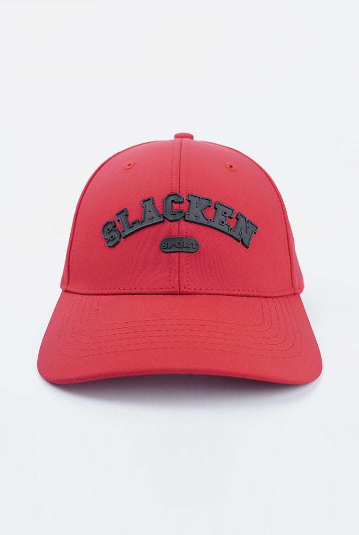 Slacken Sport Cap - Crimson Red-2-MENDEEZ
