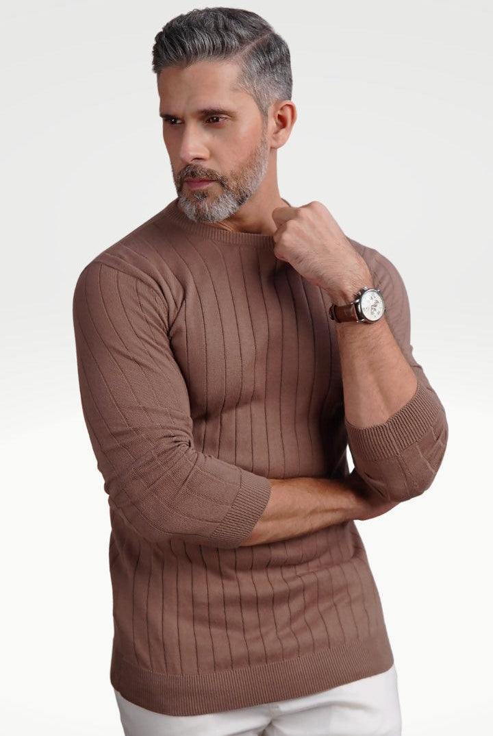 Dusty Pink Drop Needle Sweatshirt - Mendeez PK