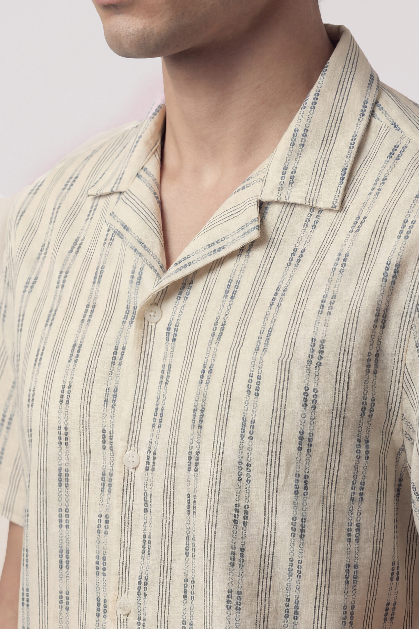 Cuban Shirt - Cream - Mendeez