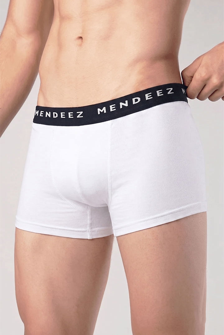 Boxer Trunk - White - FA - Mendeez