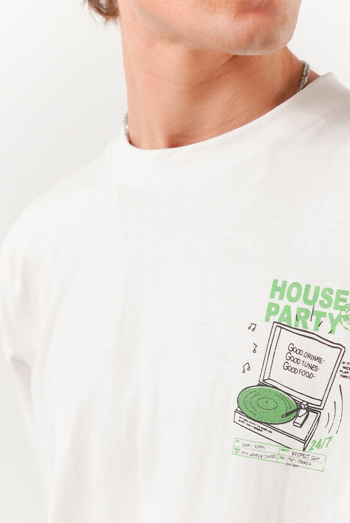 Box Fit Tee - White - Mendeez