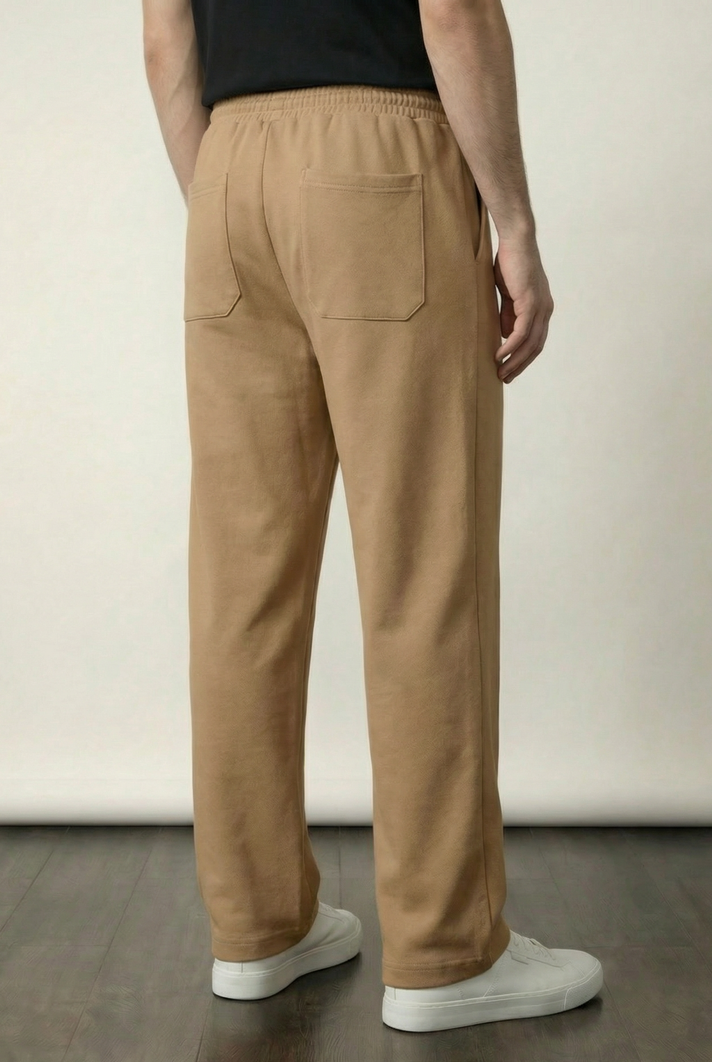 Pintex Jogger Pants - Camel - Mendeez