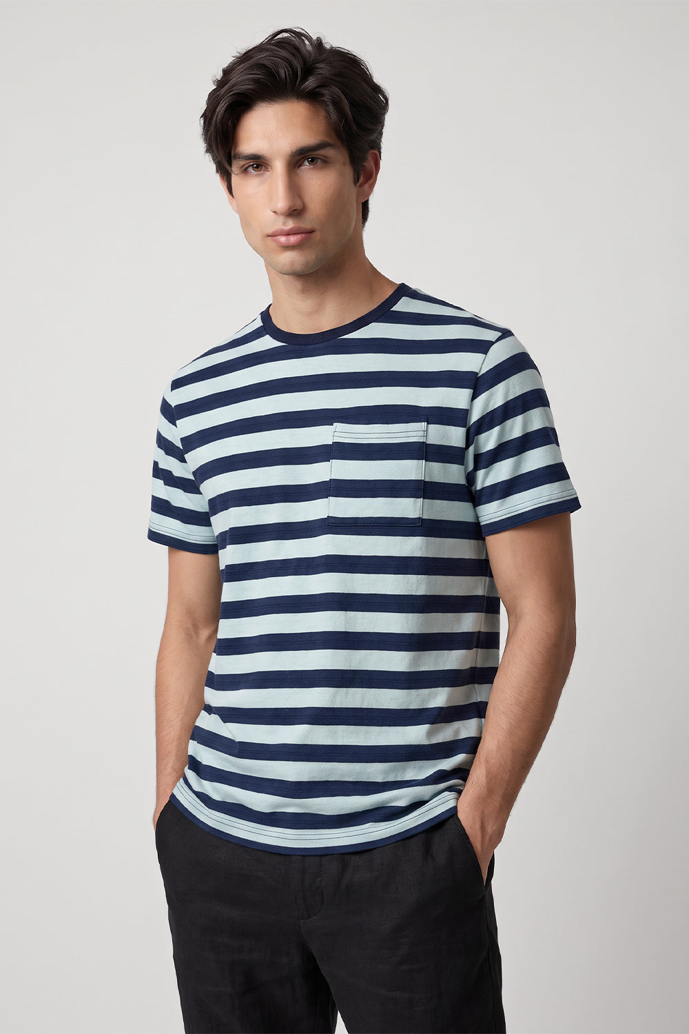 Striped Pocket T-Shirt