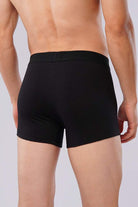 Boxer Trunk - Black, Navy Blue & Charcoal Grey Pack Of 3 - Mendeez