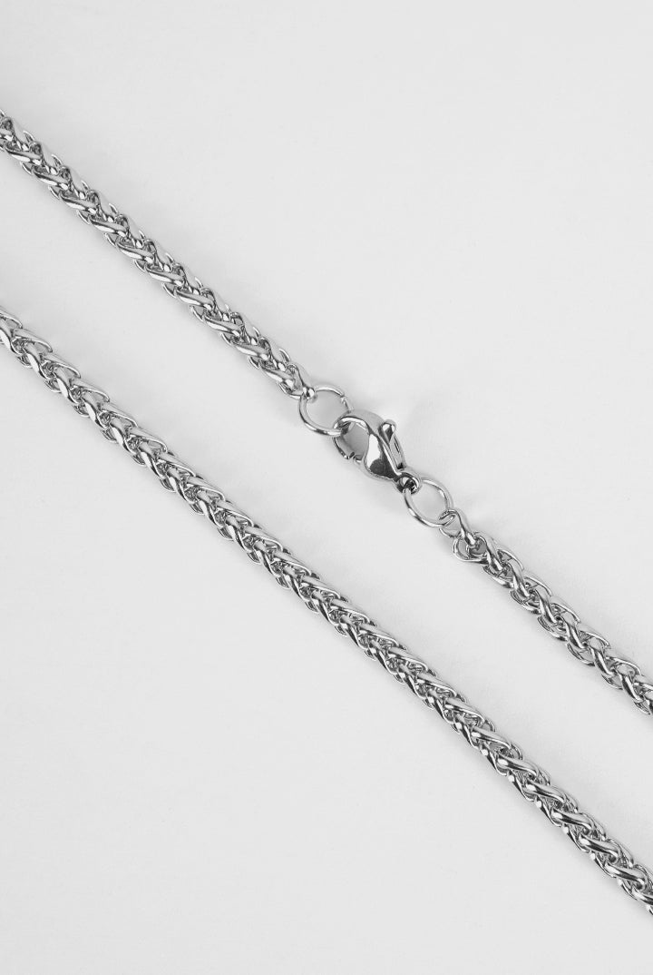 Wheat Link Chain - Silver - Mendeez