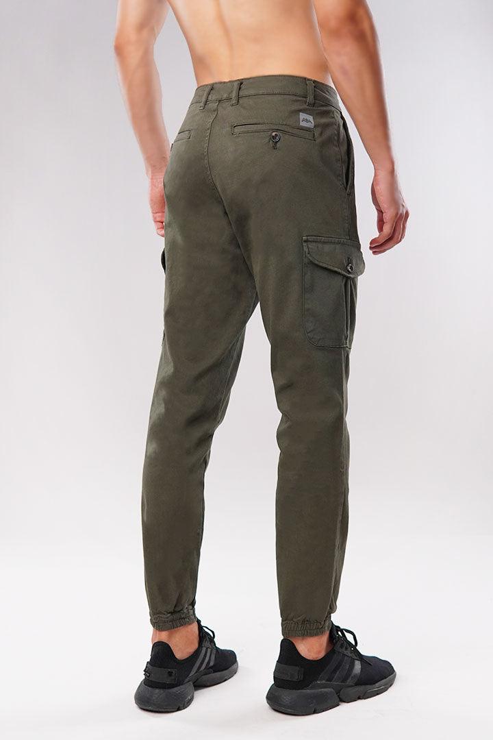 Olive Cargo Pants - Mendeez PK