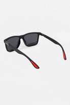 Square Wayfarer Sunglasses - Black - Mendeez