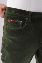 Forest Green Corduroy Pants - Mendeez PK