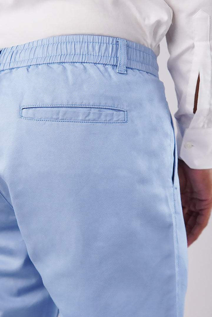 Pleated Pant - Sky Blue - Mendeez PK