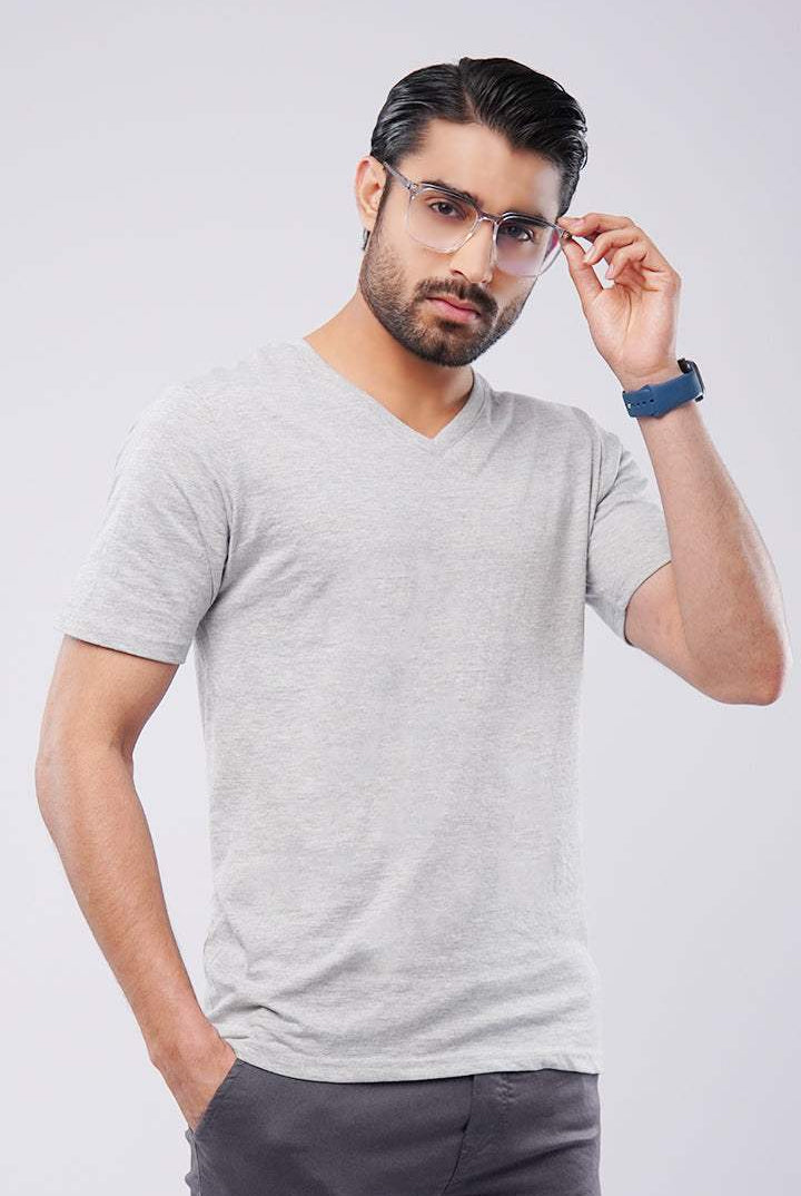 Light Smoke V-Neck - Mendeez PK