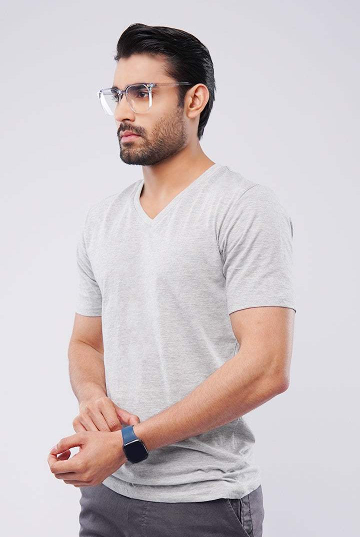 Light Smoke V-Neck - Mendeez PK