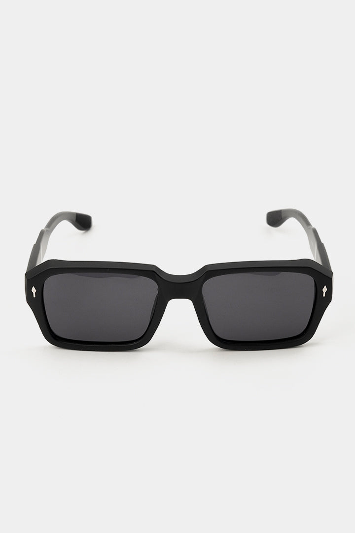 Rectangle Sunglasses - Black - Mendeez