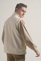 Polar Fleece Zipper - Cream - Mendeez