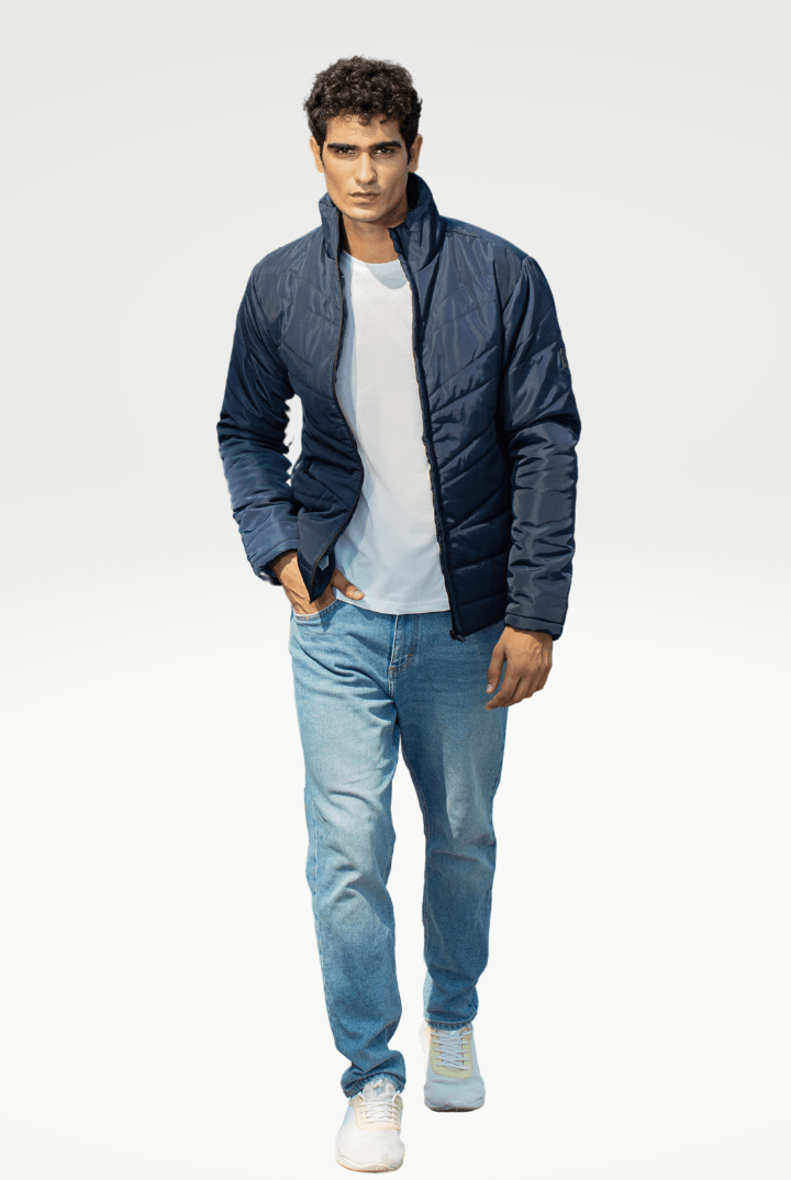 Midnight Mariner Puffer Jacket - Mendeez PK