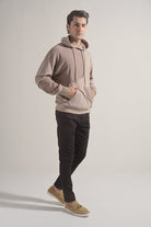 Pullover Hoodie - Sand Brown - Mendeez