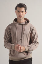 Pullover Hoodie - Sand Brown - Mendeez