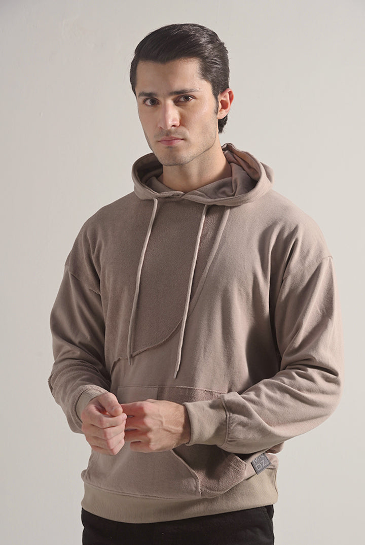 Pullover Hoodie - Sand Brown - Mendeez