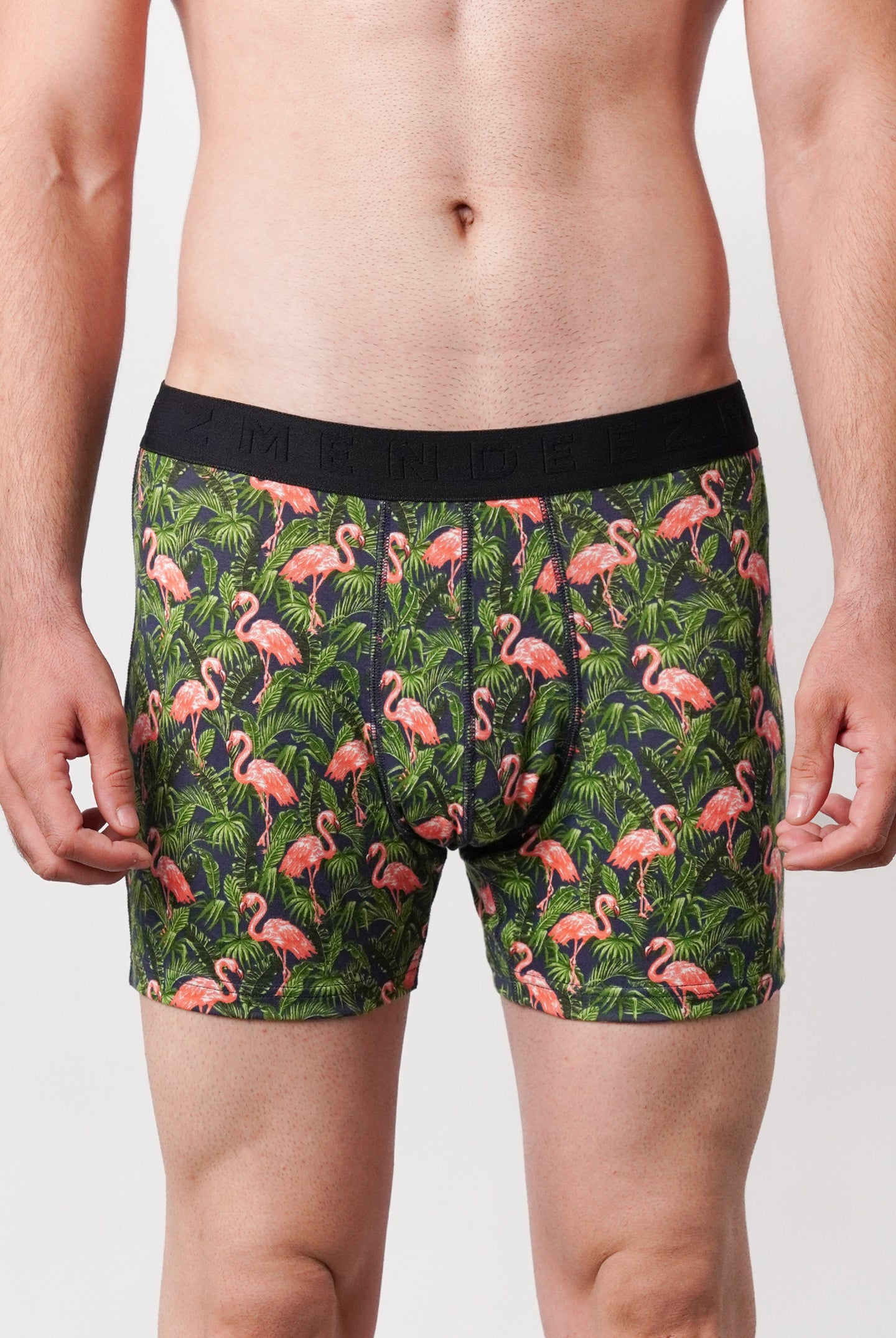 Printed All Day Boxers - Green - Mendeez