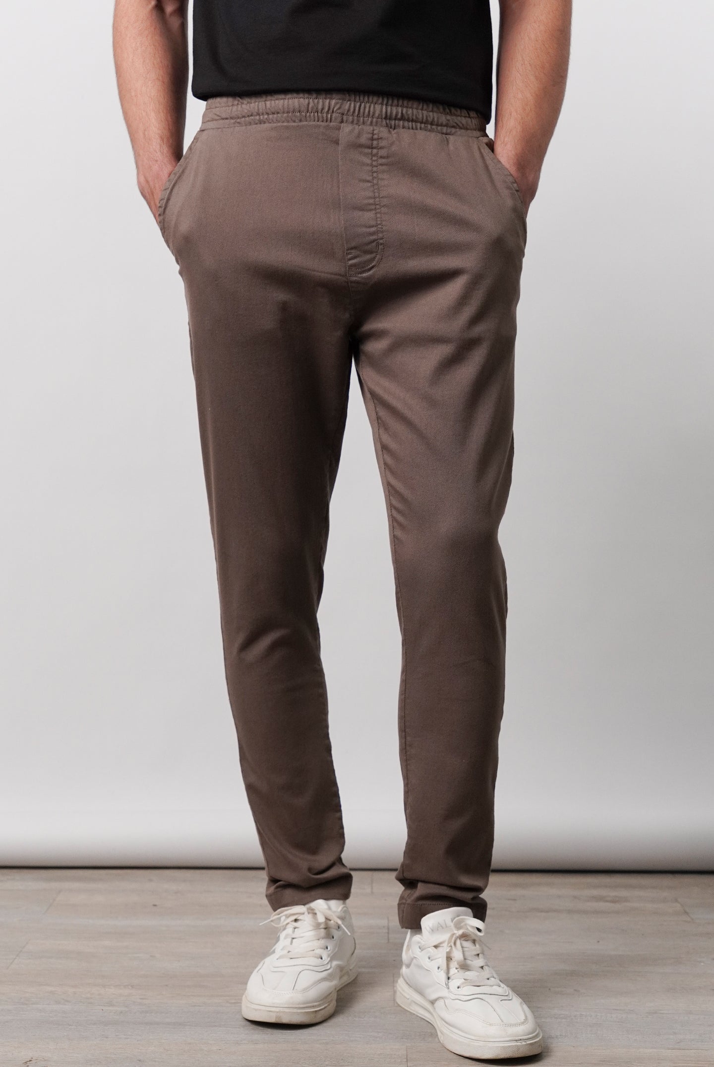 All Day Pants - Muted Brown - Mendeez