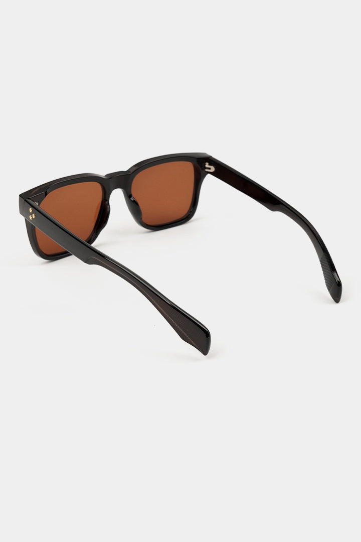 Square Sunglasses - Black - Mendeez