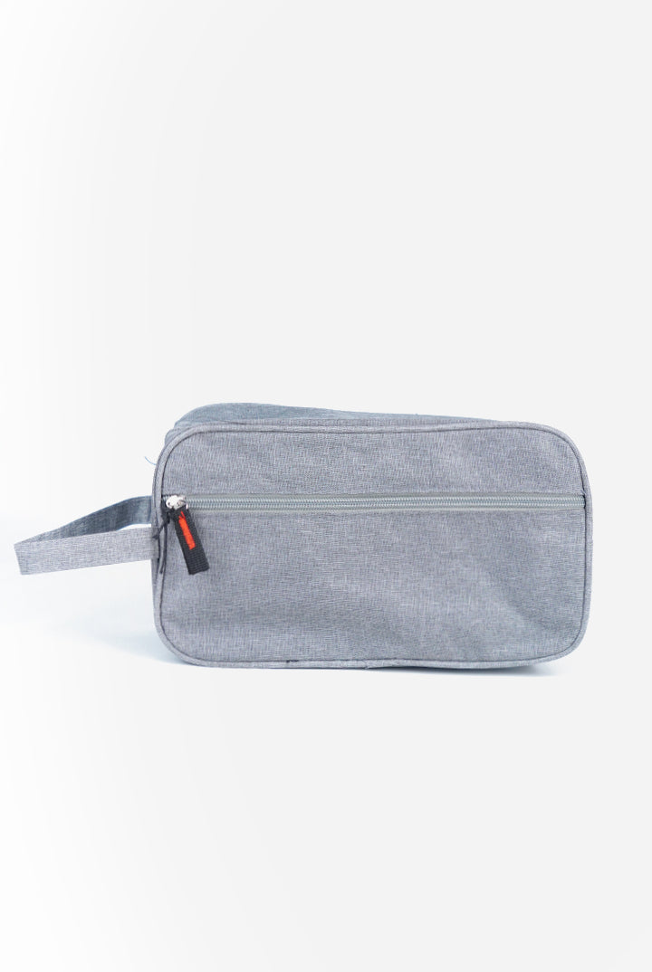 Vanguard Dual-Compartment Toiletry Kit – Ash Grey - Mendeez
