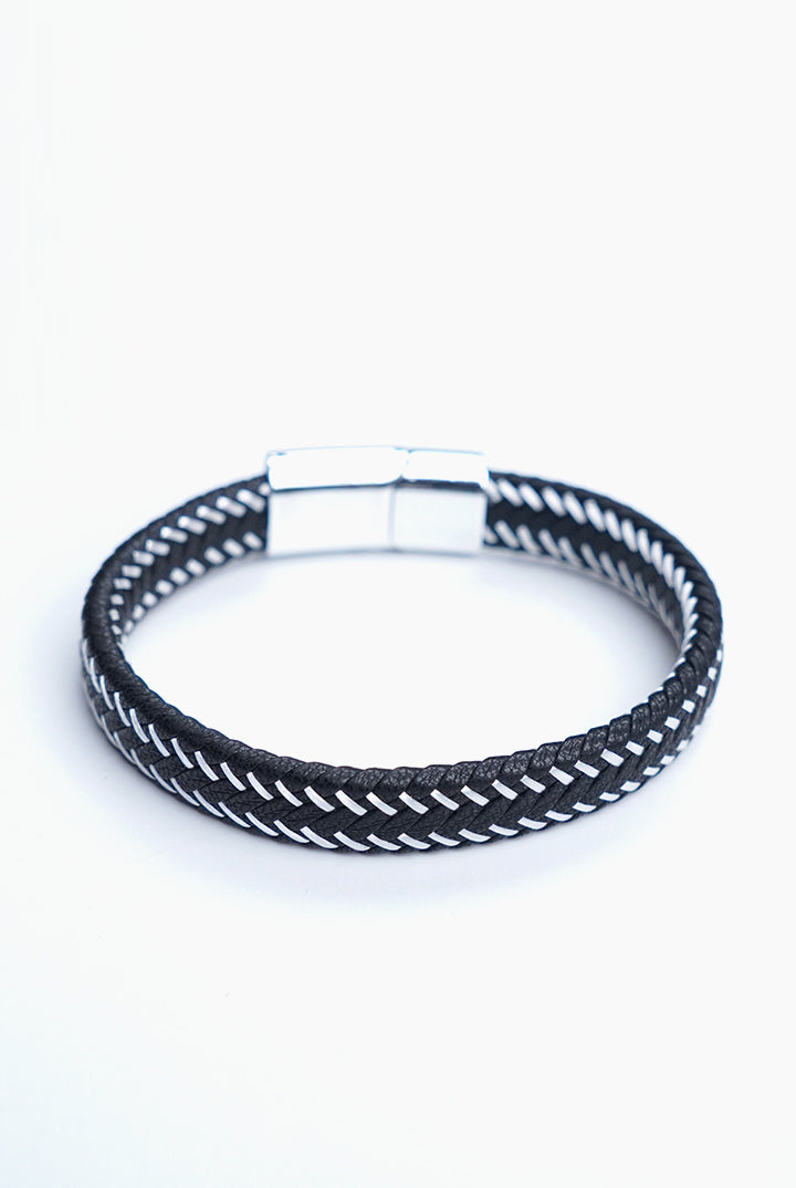 Two-Tone Braided Bracelet - Mendeez