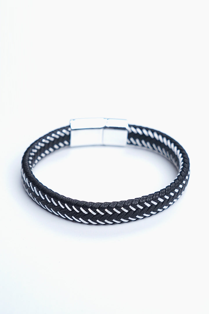 Two-Tone Braided Bracelet - Mendeez