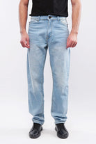 Straight Fit Denim - Sky Blue - Mendeez