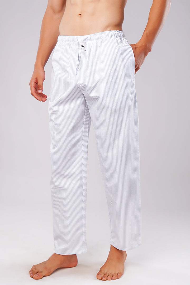 White Softie Woven Pajama - Mendeez PK