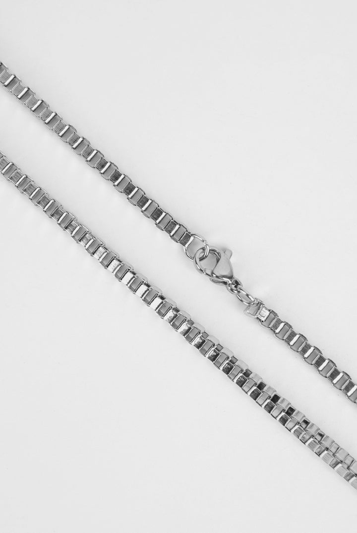 Venetian Link Chain -  Silver - Mendeez