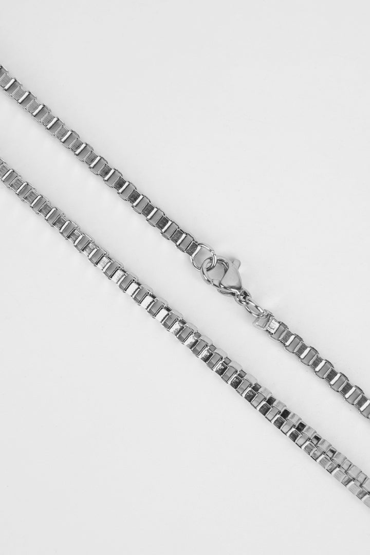 Venetian Link Chain -  Silver - Mendeez