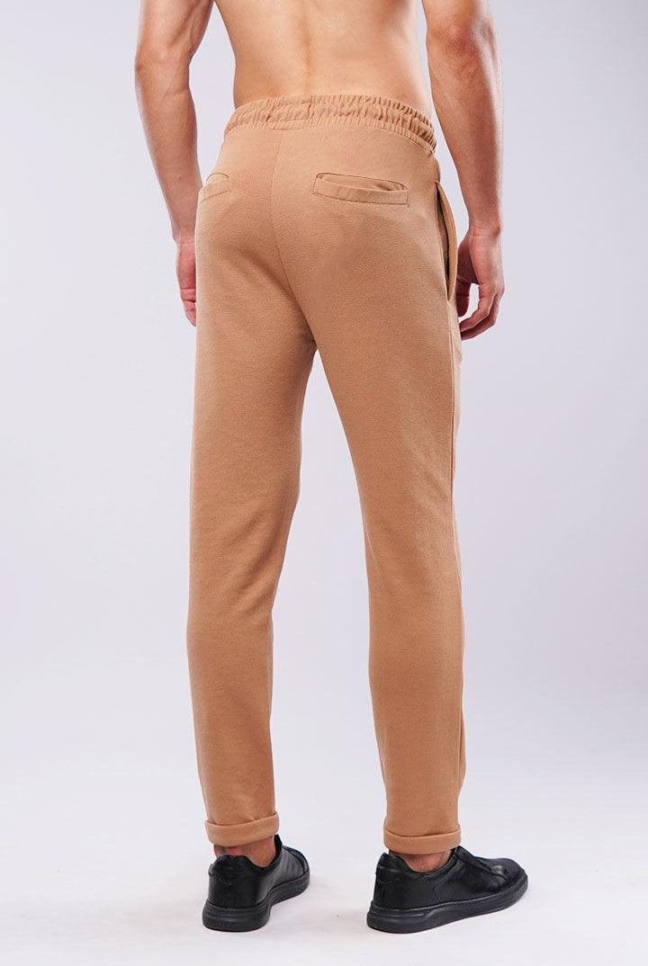 Tapered Terry Pants - Cider Brown - Mendeez