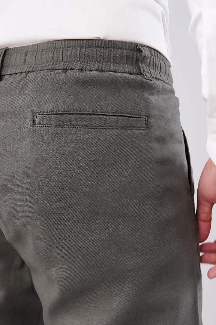 Pleated Pant - Charcoal - Mendeez PK