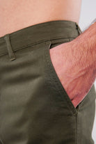 Straight Cargo Pants - Army Green - Mendeez