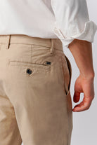 Straight Fit Chinos - Beige - Mendeez
