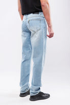 Straight Fit Denim - Sky Blue - Mendeez