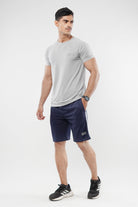 Textured T-Shirt - Light Grey - Mendeez