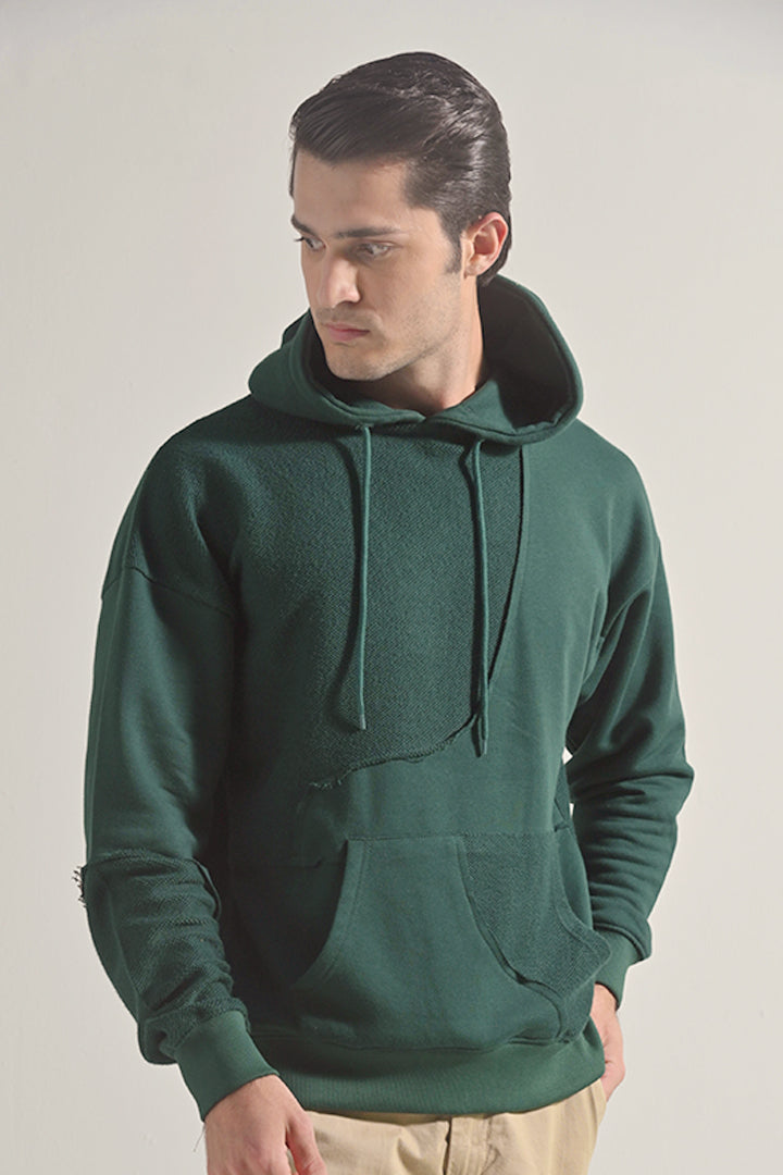 Pullover Hoodie - Green - Mendeez