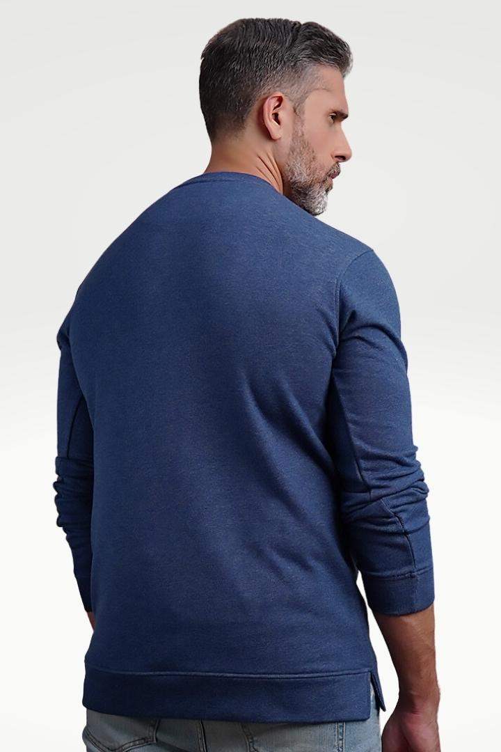 Denim Blue Terry Sweatshirt - Mendeez PK