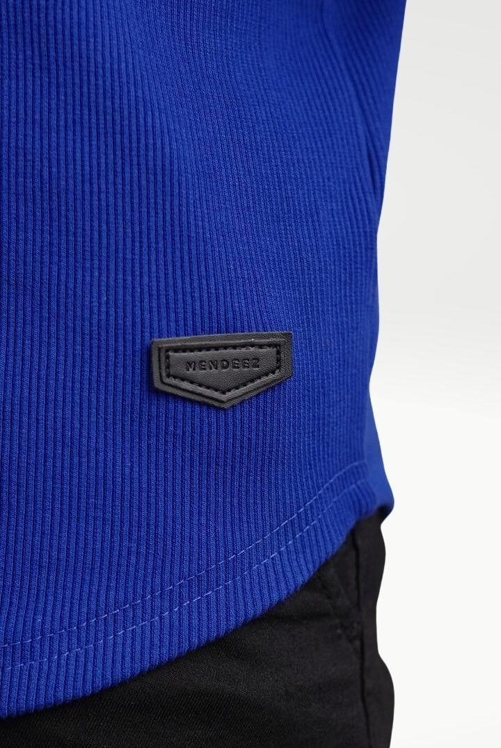 Royal Navy Mock Neck Sweatshirt - Mendeez PK