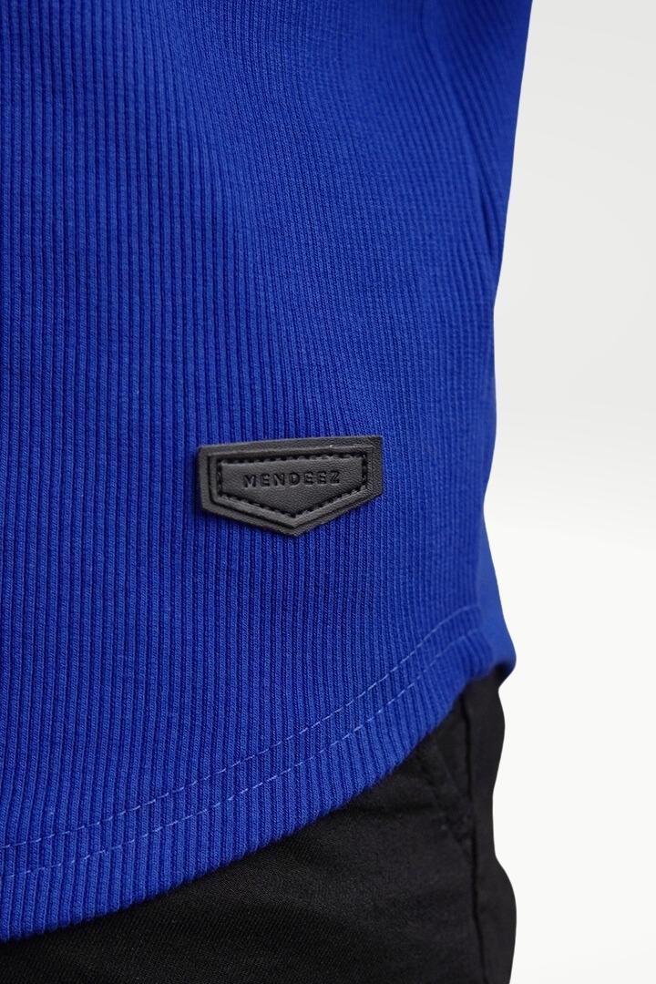 Royal Navy Mock Neck Sweatshirt - Mendeez PK