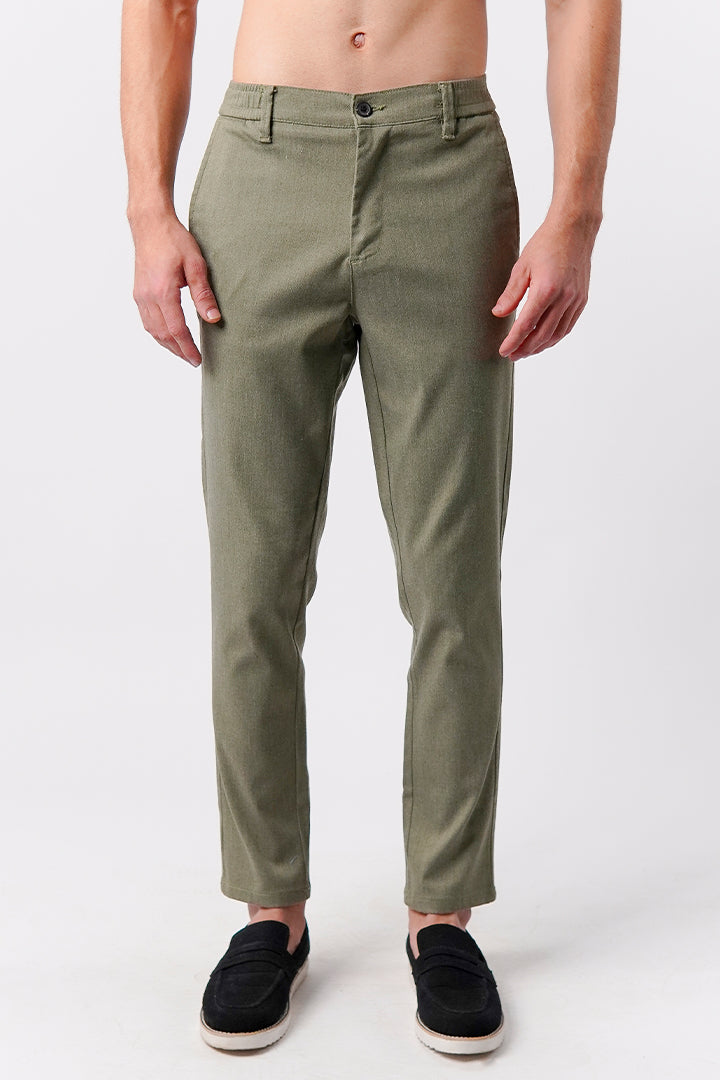 Driver Pants - Olive Green - Mendeez