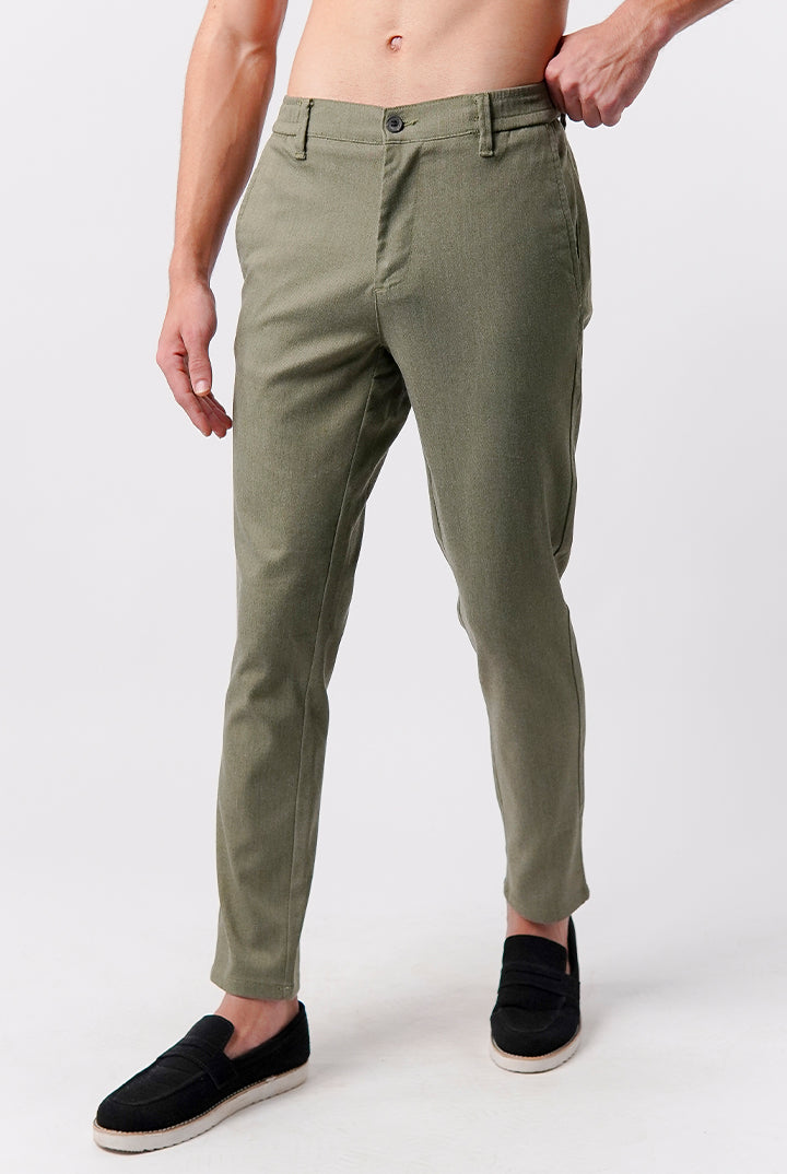Driver Pants - Olive Green - Mendeez