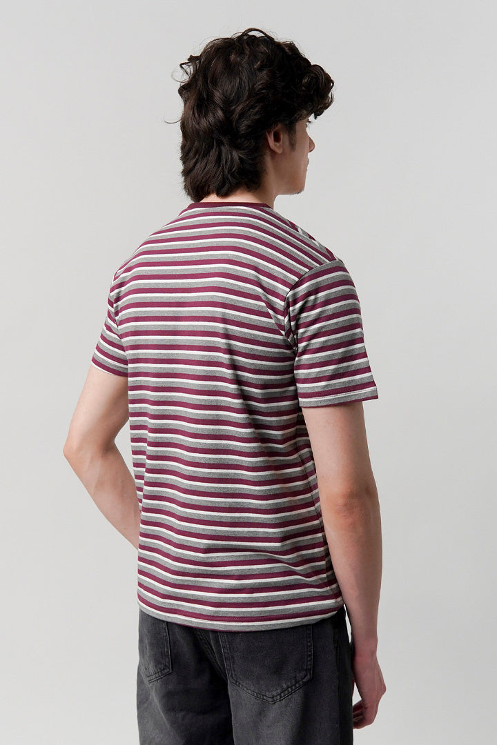 Striped T-Shirt - Multicolor - Mendeez