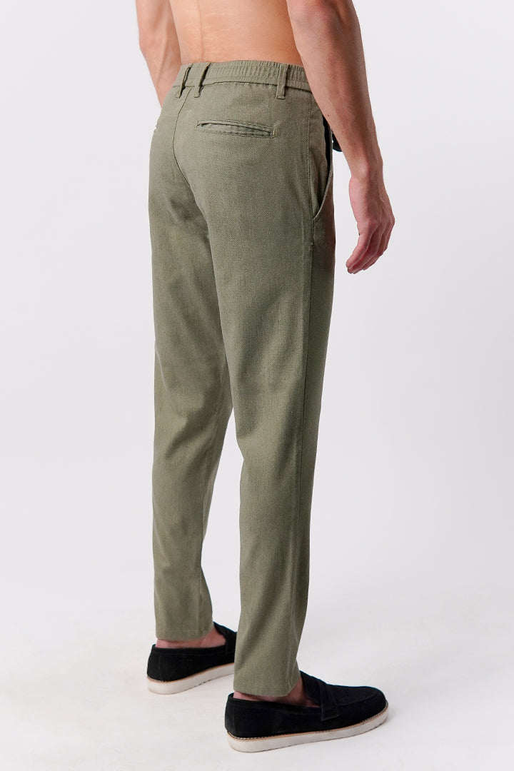 Driver Pants - Olive Green - Mendeez